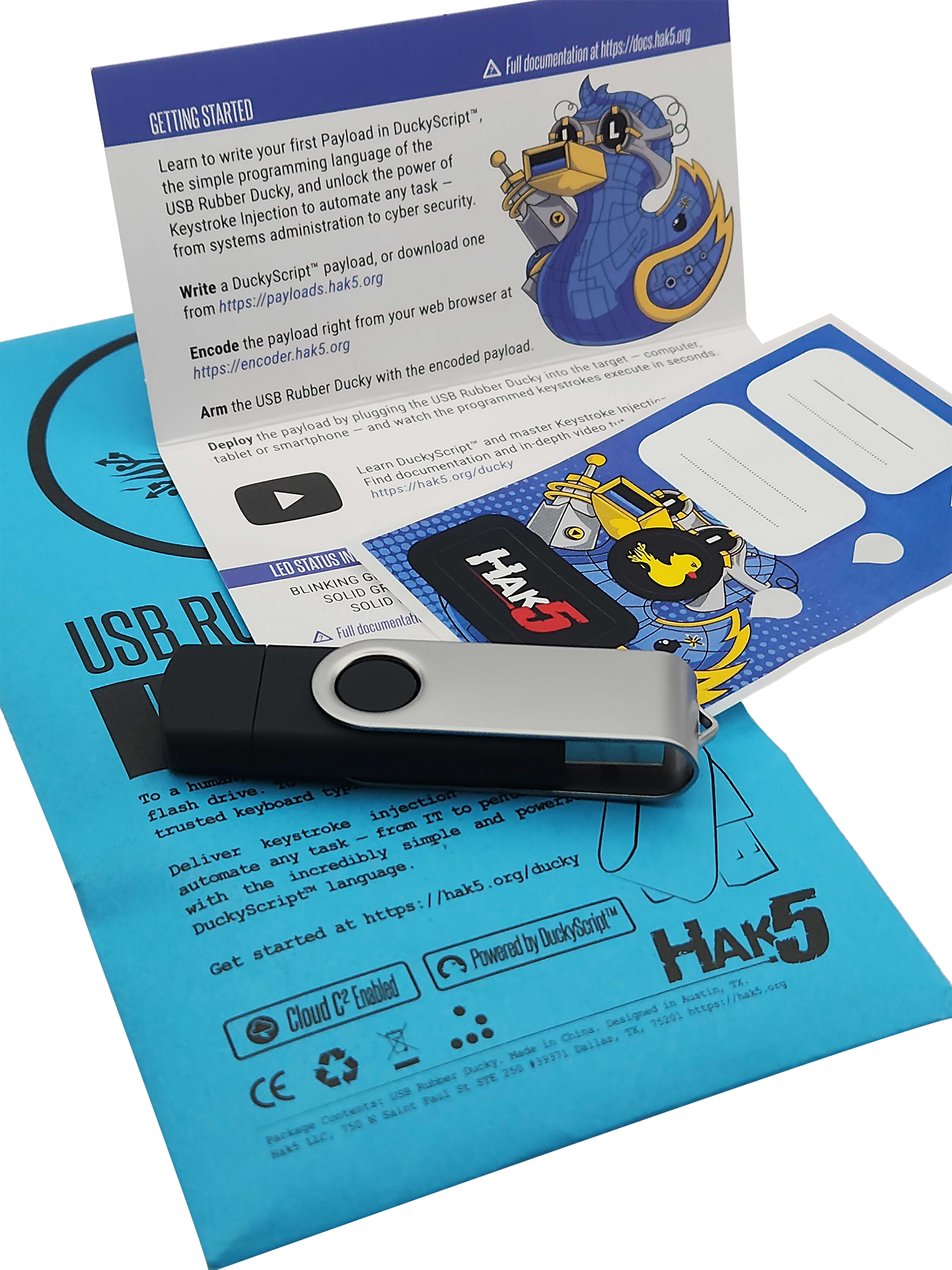 USB Rubber Ducky unboxed