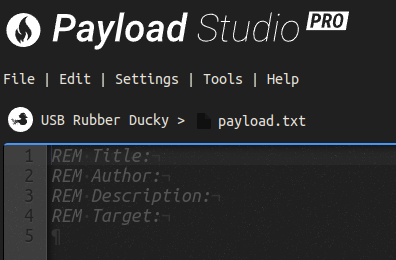 USB Rubber Ducky Documentation Template
