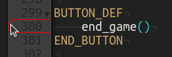 Breakpoint on line 300