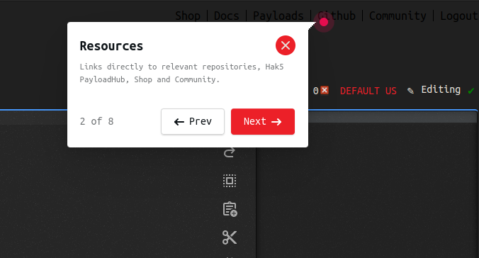 PayloadStudio Resources (Top Right)