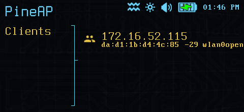 PineAP Client List