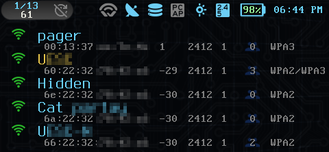 Recon device summary