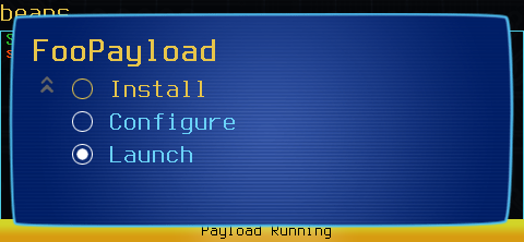 A list picker dialog
