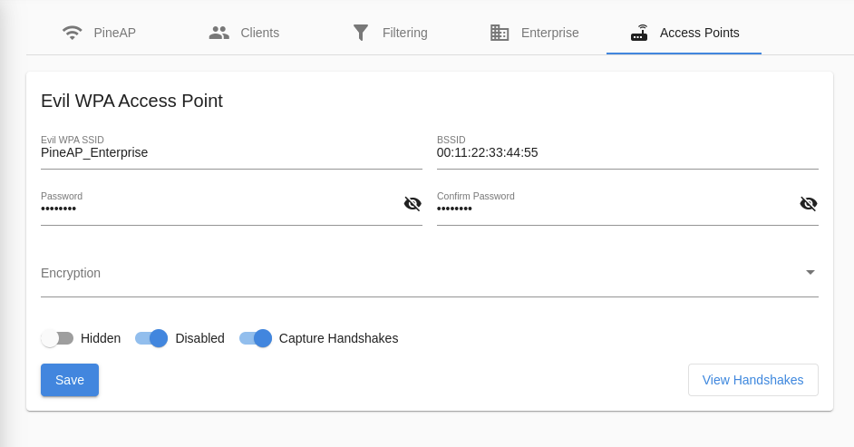 Basic EvilWPA Access Point Configuration